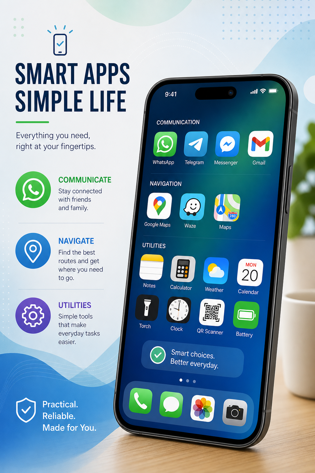 Soluções digitais práticas e simples no celular