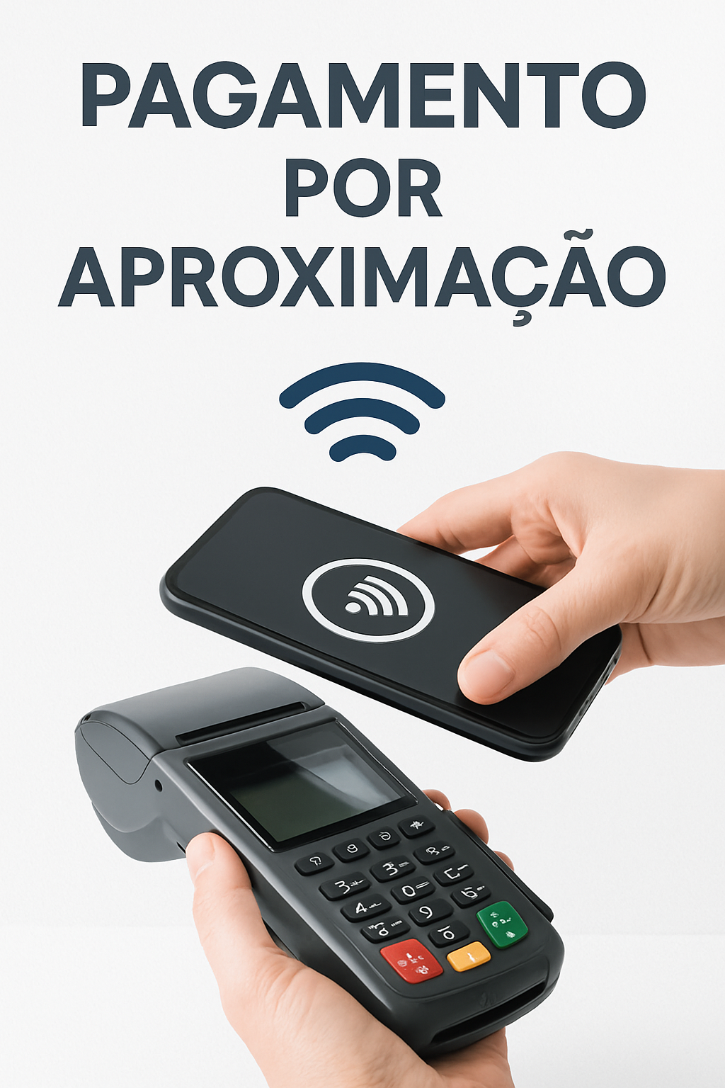 Pagamento por Aproximação: O Guia Completo para Usar com Segurança 2 Pagamento por aproximação seguro com celular em terminal de cartão
