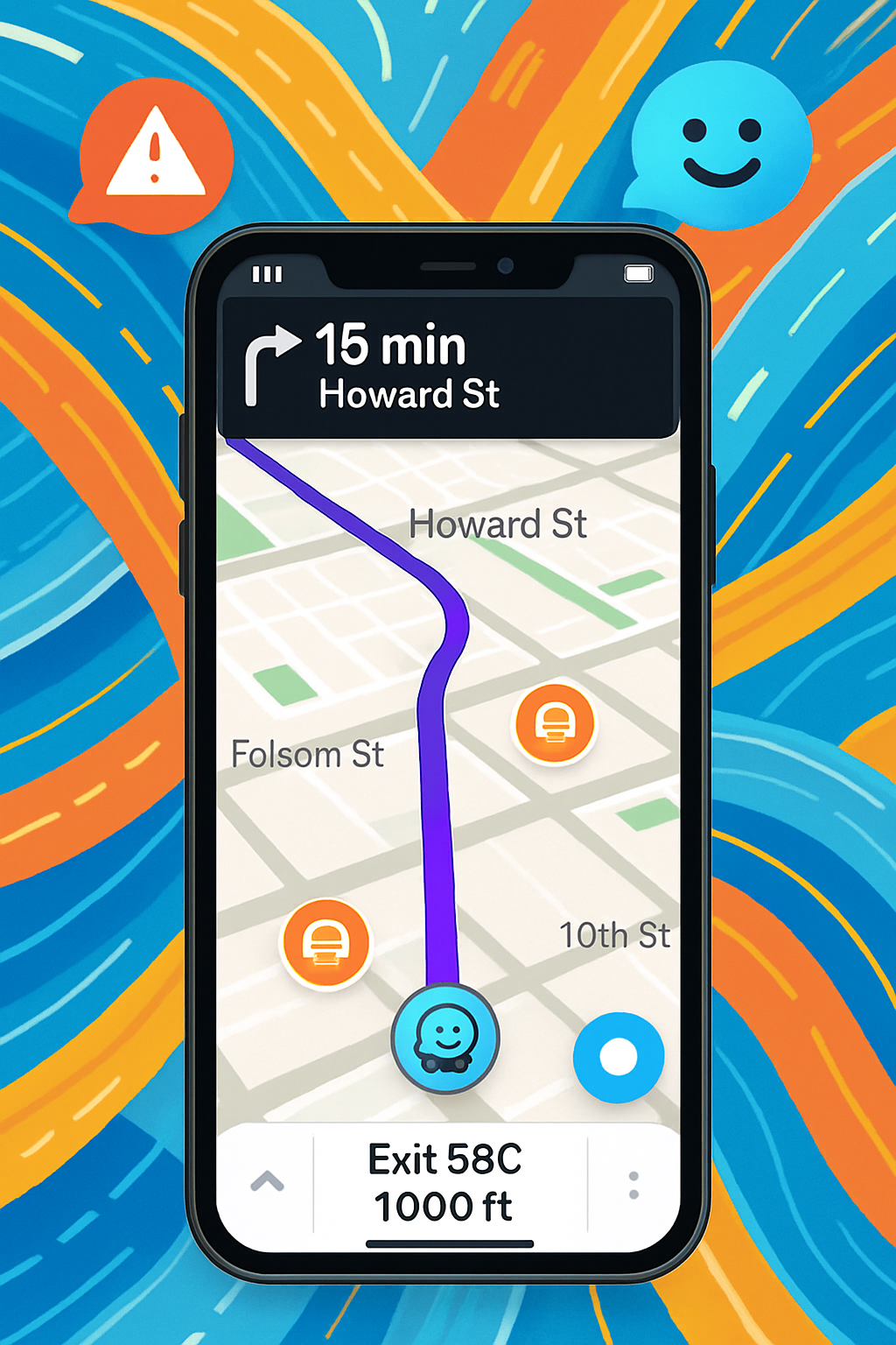 Waze, o aplicativo de navegação inteligente para rotas e alertas